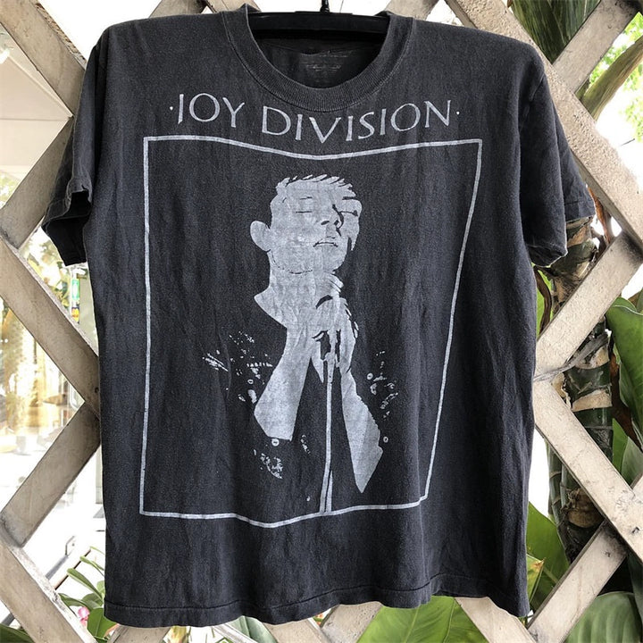 Joy Division Happy Squad Vintage Portrait Tee