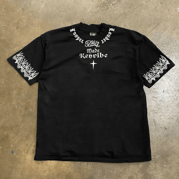 Retro American-Inspired Heavyweight Cotton T-Shirt