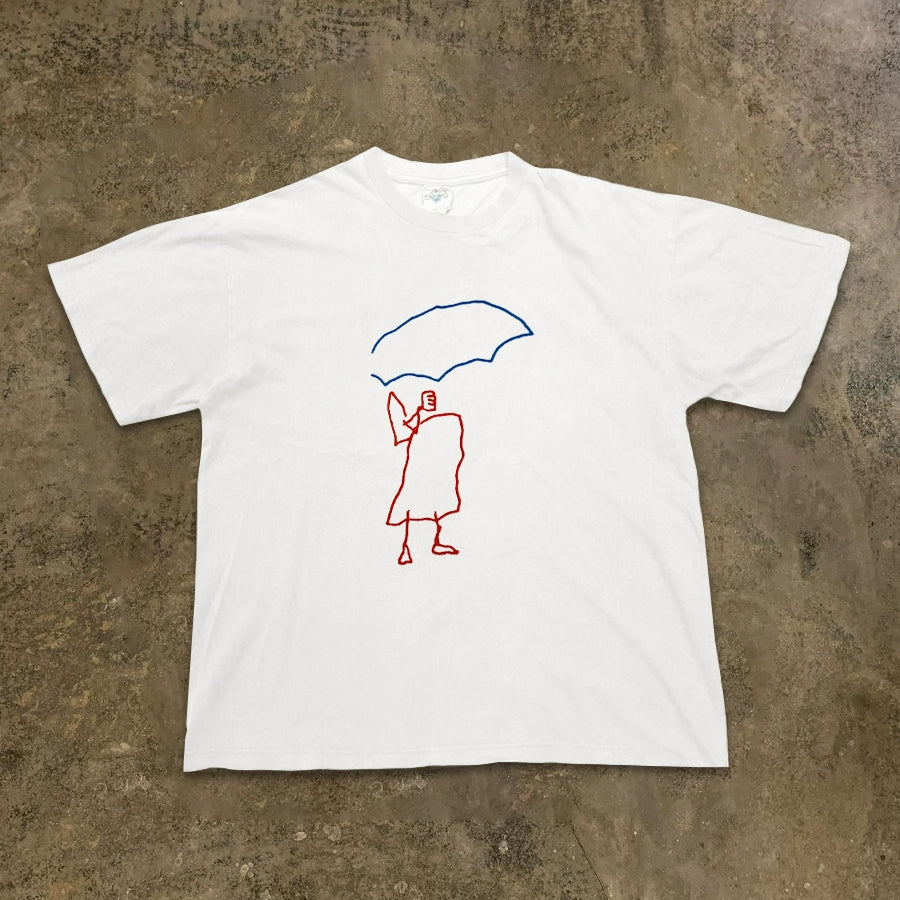 Abstract Oversized Illustrative Graphic Tee