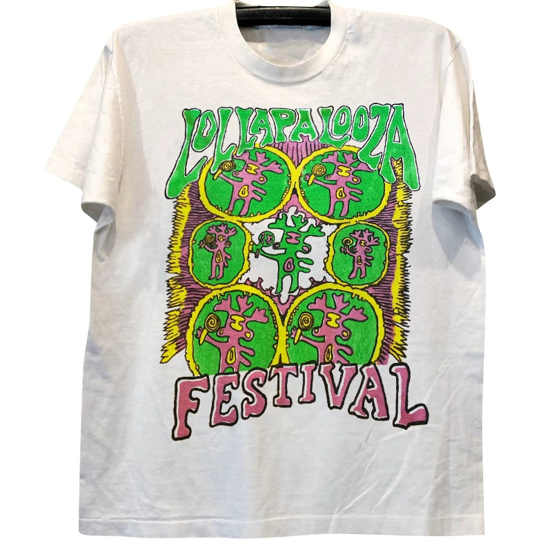 Retro Lollapalooza Vintage Short Sleeve T-Shirt