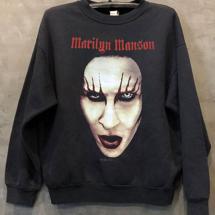 Marilyn Manson Vintage Graphic Sweatshirt