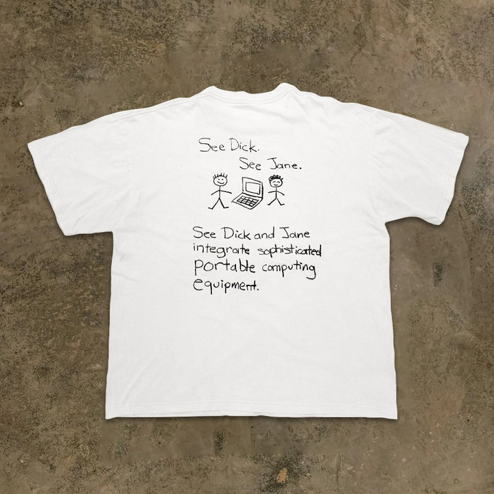 Hand-Drawn Cartoon Aesthetic T-Shirt