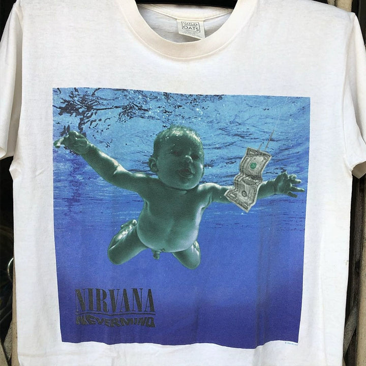 Nirvana Retro High Street Rock T-Shirt