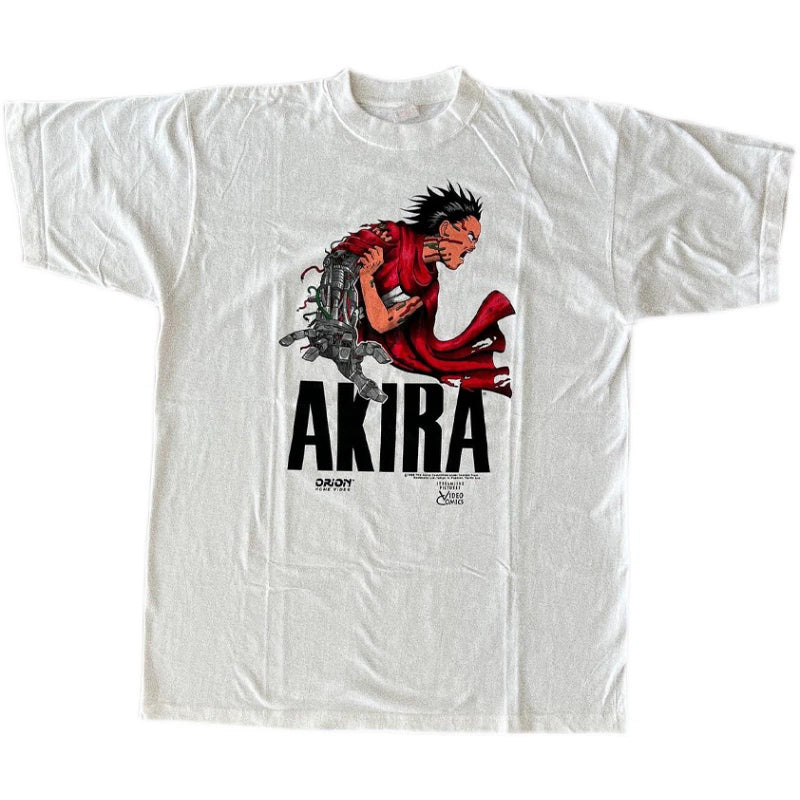 Akira Retro Aesthetic Cotton Graphic Tee