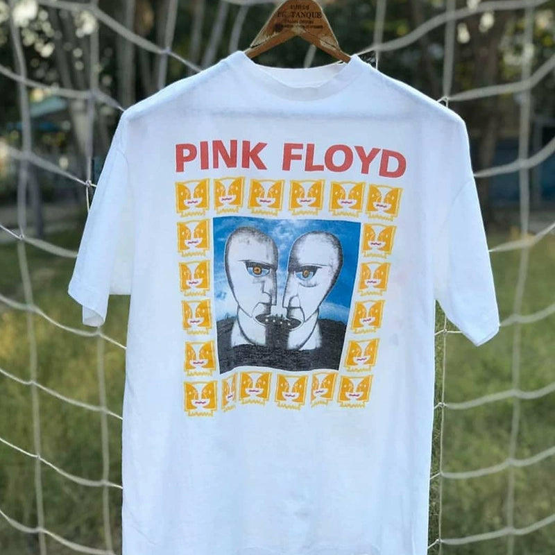 Vintage Pink Floyd Rock Hundred Ghosts Graphic Tee