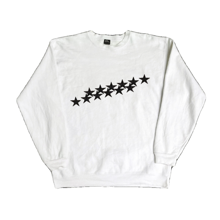 Star Graphic Minimalist Crewneck Sweatshirt