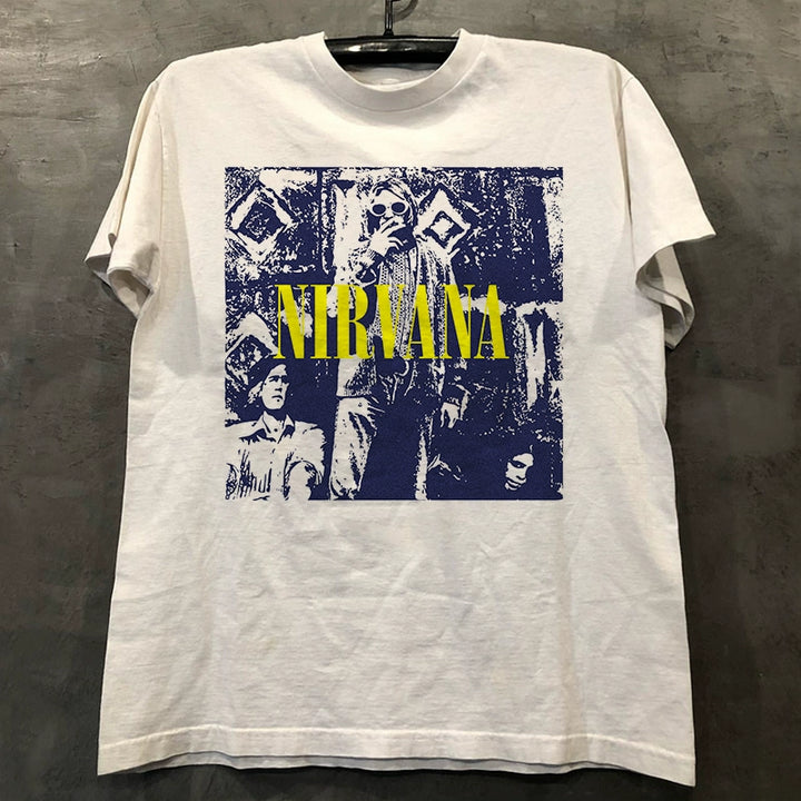 Retro Nirvana Vintage Hip Hop Graphic Tee