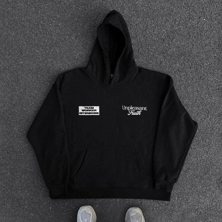 Essential Black Hoodie