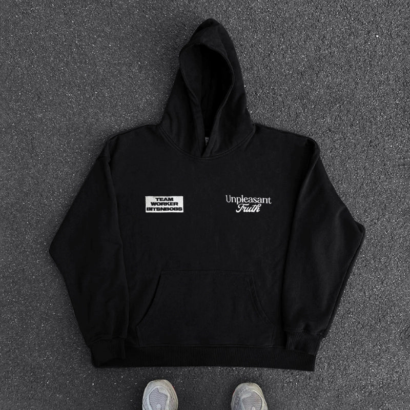 Essential Black Hoodie