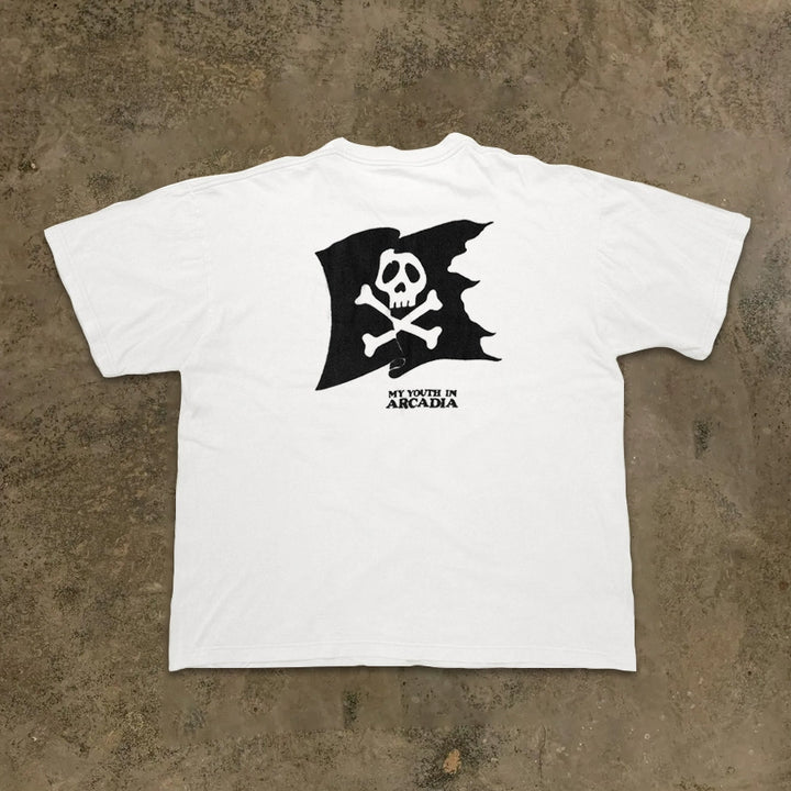 Skull Flag Graphic T-Shirt