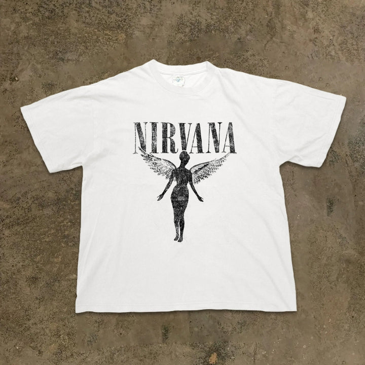 Vintage Nirvana Angel Graphic Tee