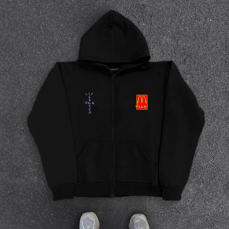 Luxe Heavyweight Open Cardigan Hoodie