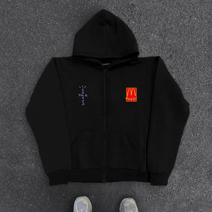 Premium Heavyweight Open Cardigan Hoodie