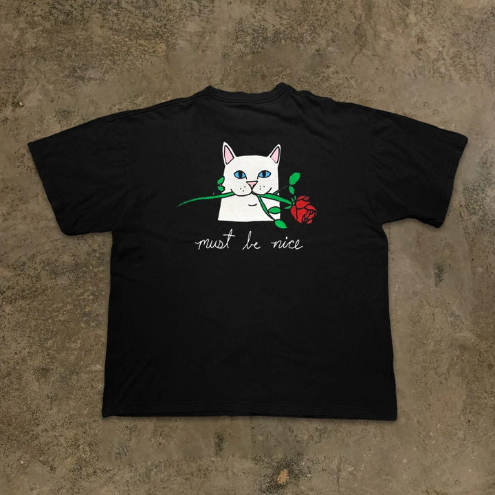 Cotton Cartoon Graphic Tee