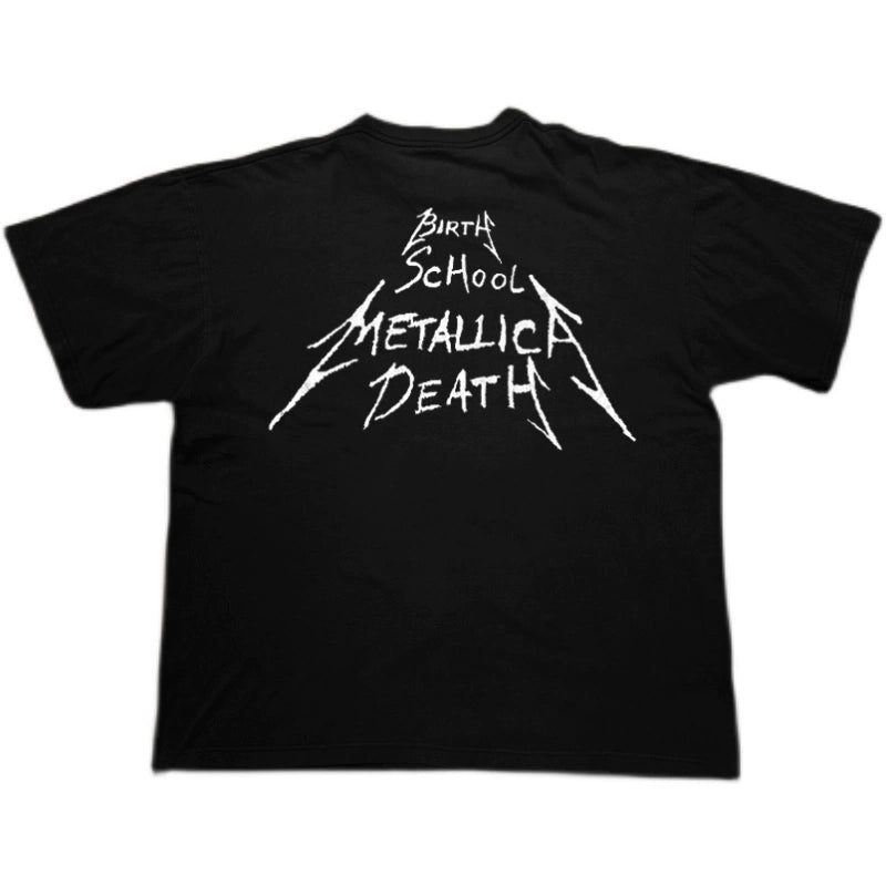 Metallica-Inspired Vintage Metal Band Tee