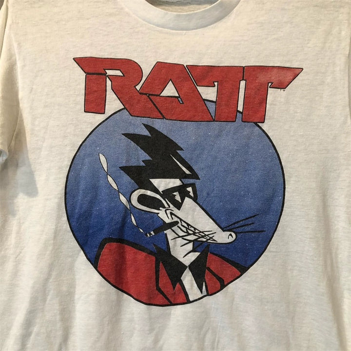 RATT Vintage Rock Band Short Sleeve T-Shirt