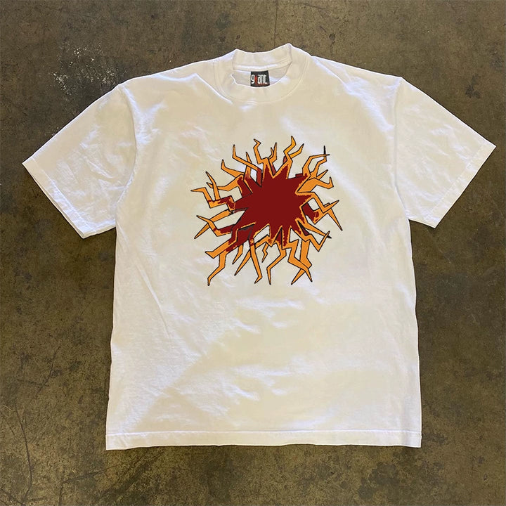 Sun-Emblazoned Heavyweight Impermeable Tee