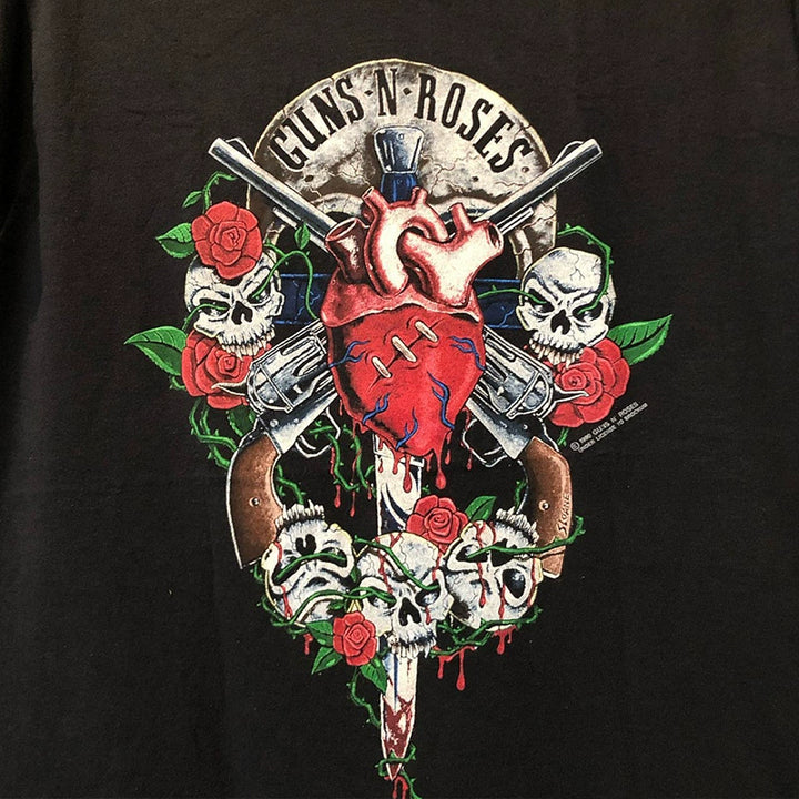 Guns N' Roses Rock Band High Street Trends Heavy Cotton T-Shirt