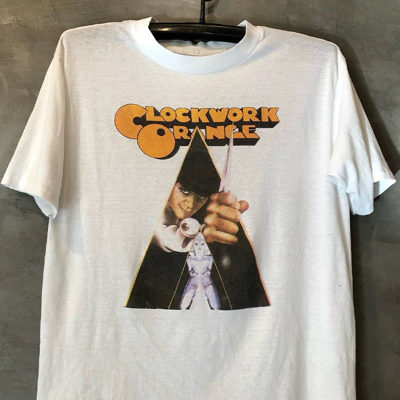 A Clockwork Orange Graphic Cotton Short Sleeve T-Shirt