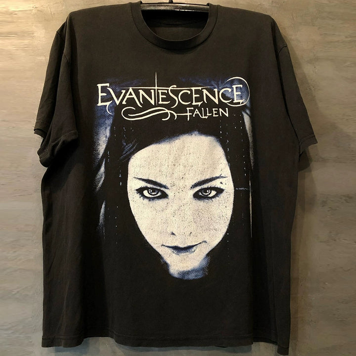 Evanescence Gothic Metal Rock Graphic T-Shirt