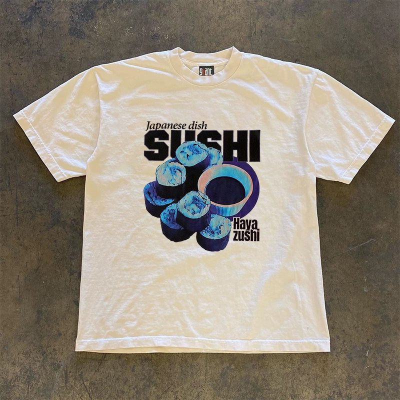 Sushi Summer Vibes Graphic T-Shirt