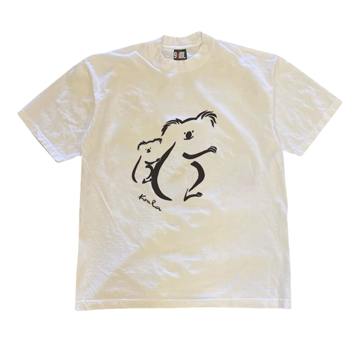 Sloths Graffiti Print T-Shirt