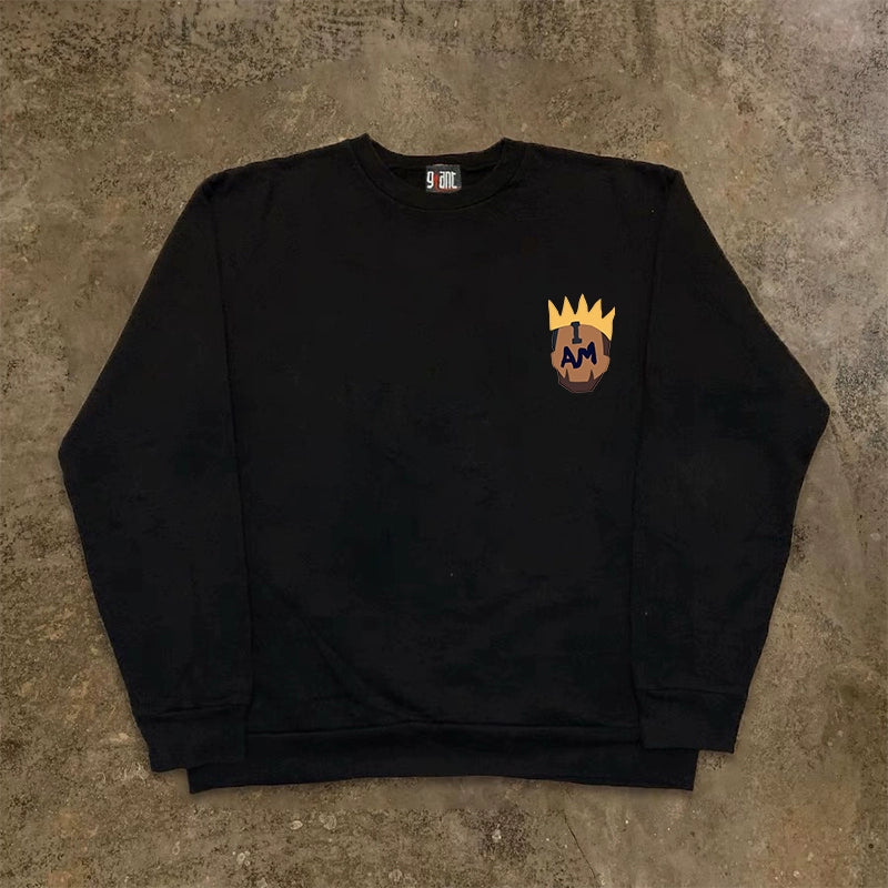 Hip Hop Vintage Crewneck Sweatshirt