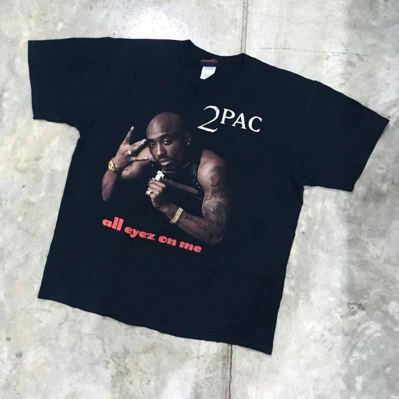 Tupac Retro Portrait Graphic Tee