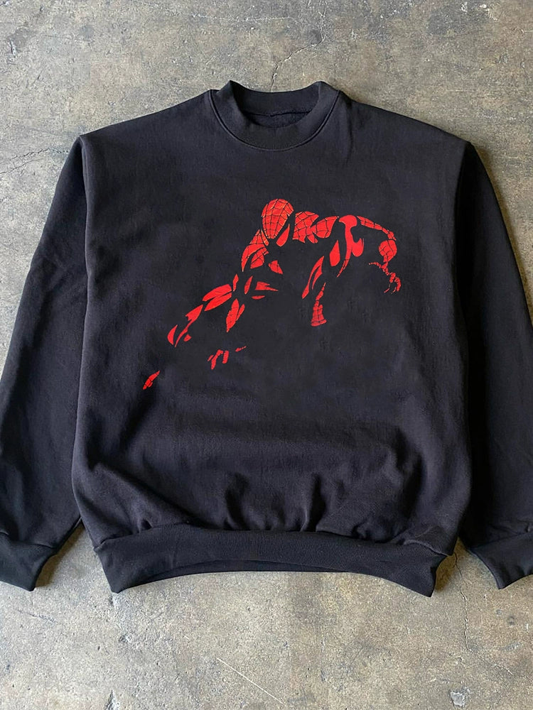 Retro Spider-Man Avenger Sweatshirt Collection