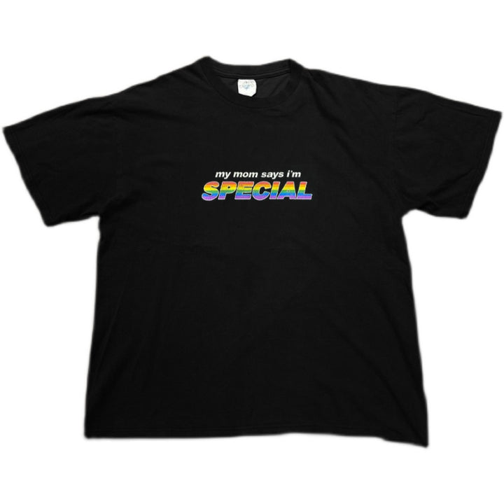 Colourful English Design Graphic T-Shirt