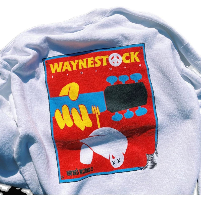 Trendy Illustrated American-Style Sweatshirt