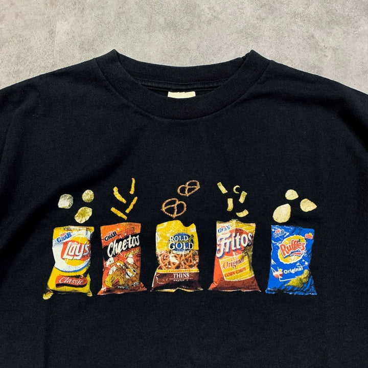 Chic Minimalist Snack-Inspired Graphic Tee