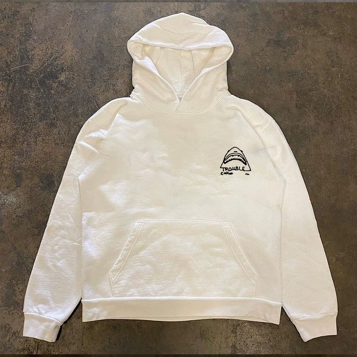 Shark Head Vintage Hoodie