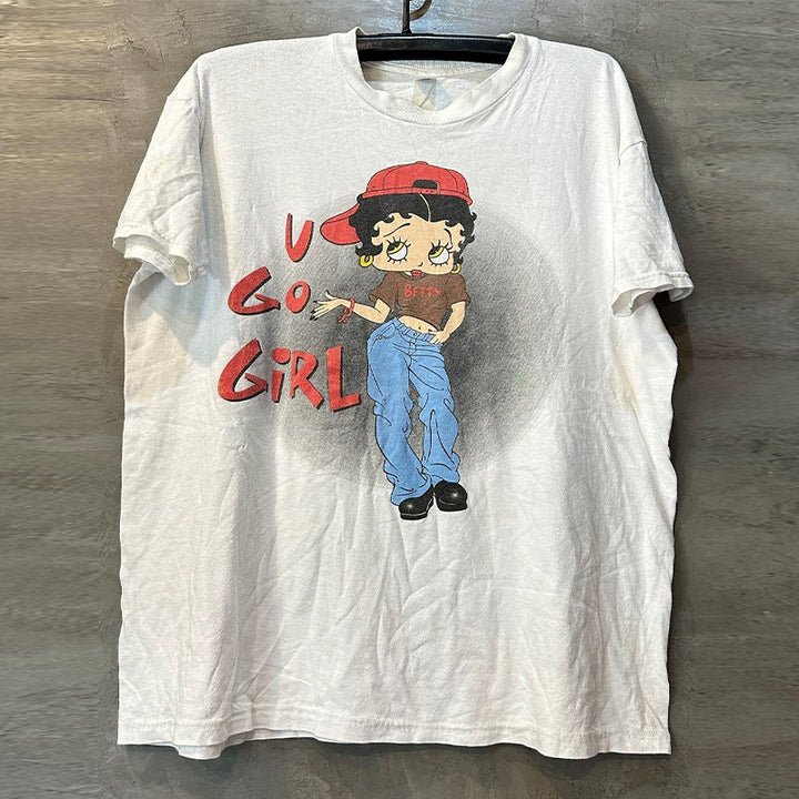 BettyBoop Trendy Fried Street Cool T-Shirt