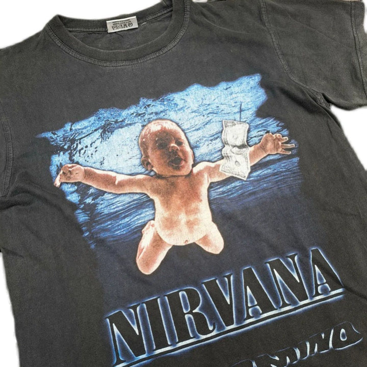 Vintage Nirvana Graphic Cotton T-Shirt