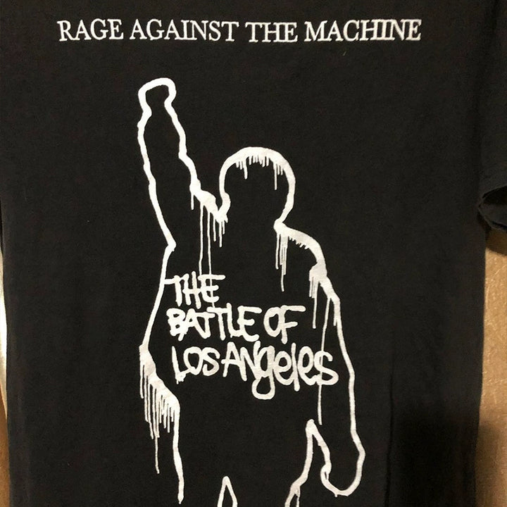 Rage Against the Machine Heavy Metal Rap Graphic Tee