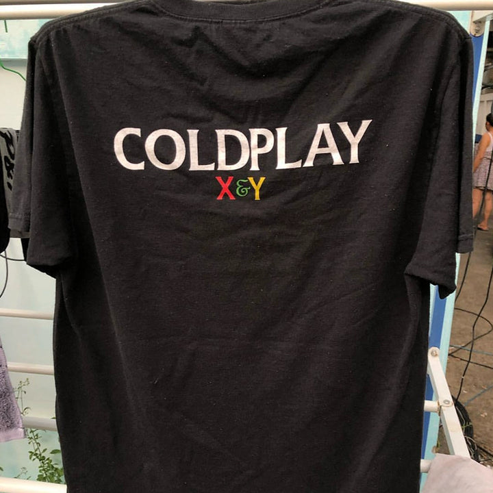 Vintage Coldplay Rock Band Graphic T-Shirt