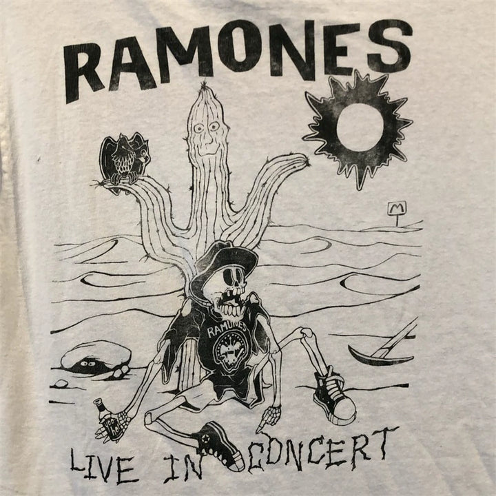 Ramones Retro Rock 'n' Roll Graphic T-Shirt