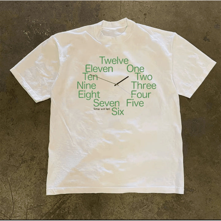 Versatile Heavyweight Cotton Short-Sleeved T-Shirt