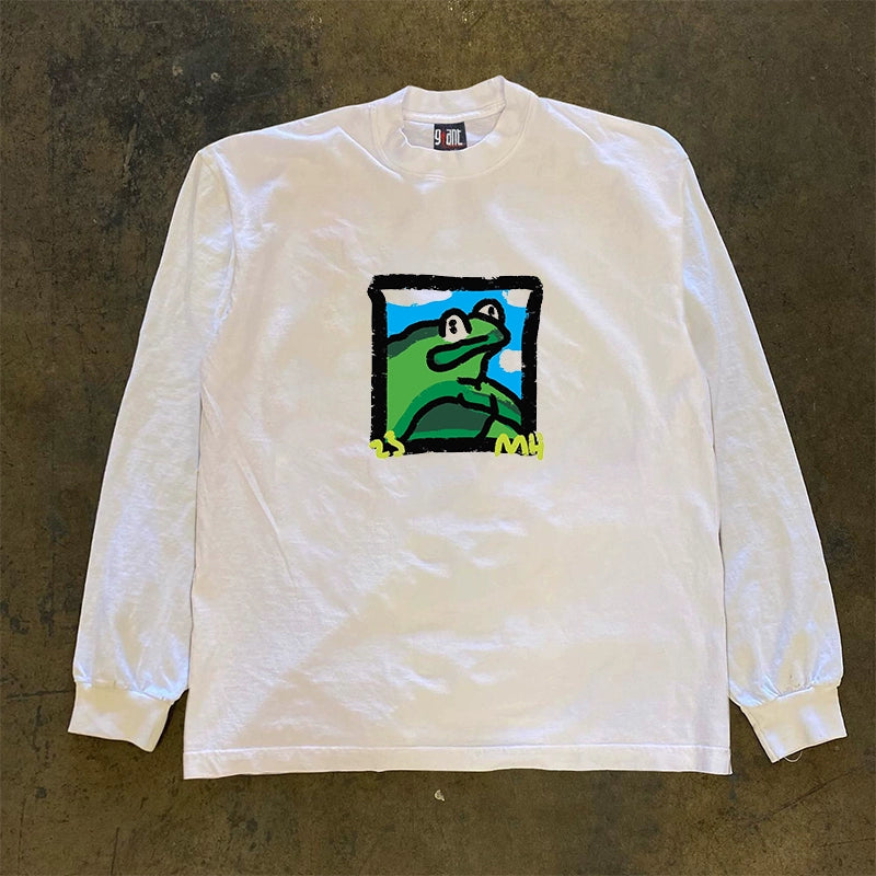 Heavy Sky Frog Long-Sleeved T-Shirt