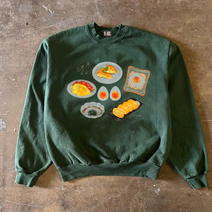 Vintage Autumn Couple Crewneck Sweatshirt