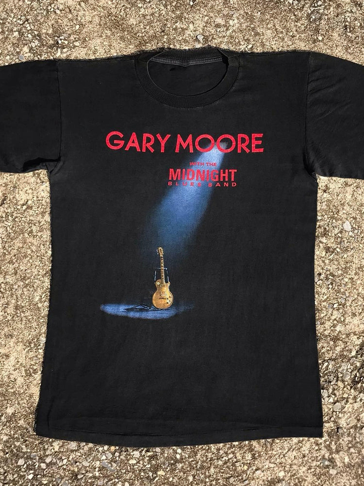 Gary Moore Goldfinger Rock Vintage Y2K T-Shirt Design