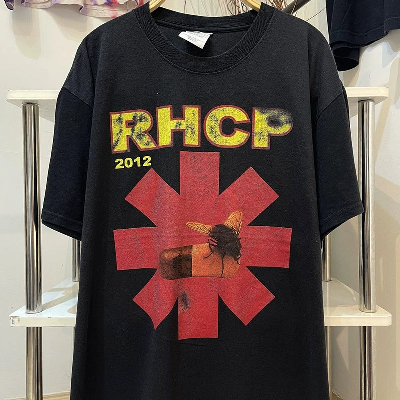 Red Hot Chili Peppers Vintage Rock Art Short Sleeve T-shirt