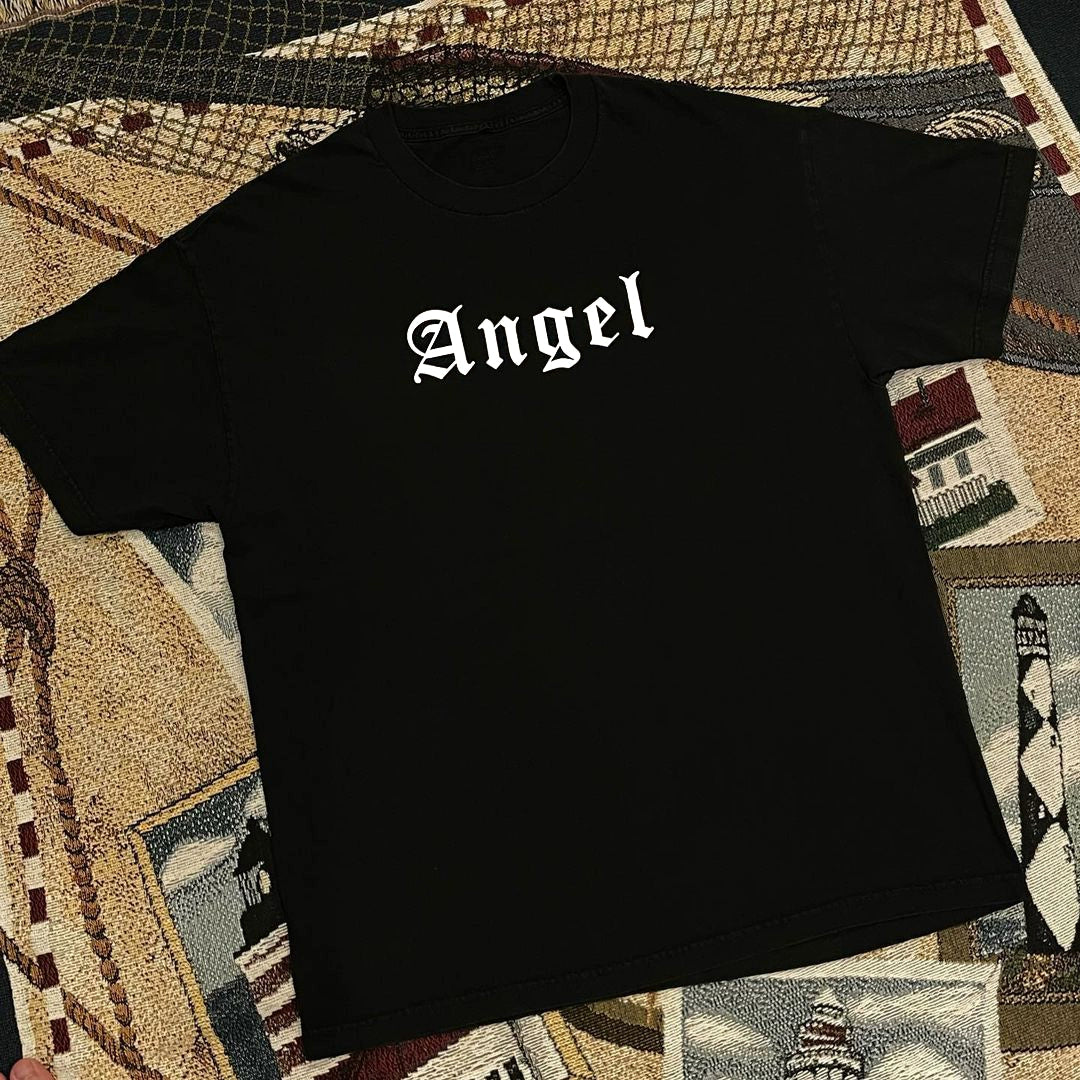 Angel Wings Graphic Oversized Streetwear T-Shirt