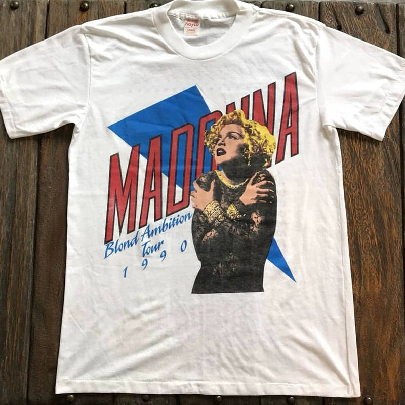 Chic Madonna Portrait Hip-Hop T-Shirt