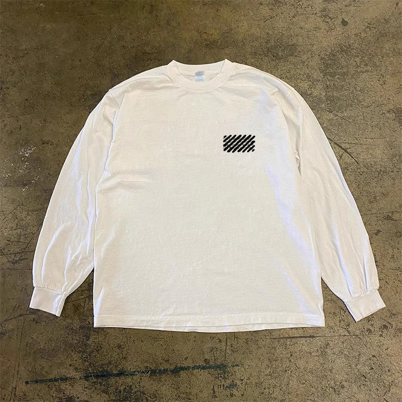 Urban Vibe No-See-Through Long Sleeve Graphic Tee