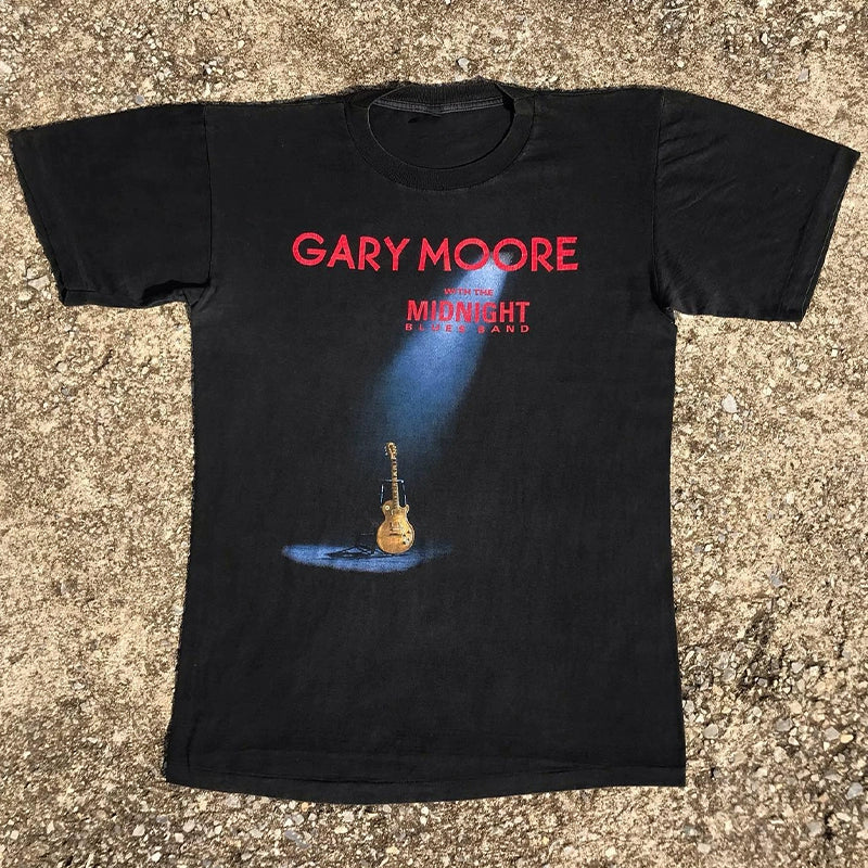 Gary Moore Goldfinger Rock Vintage Y2K T-Shirt Design