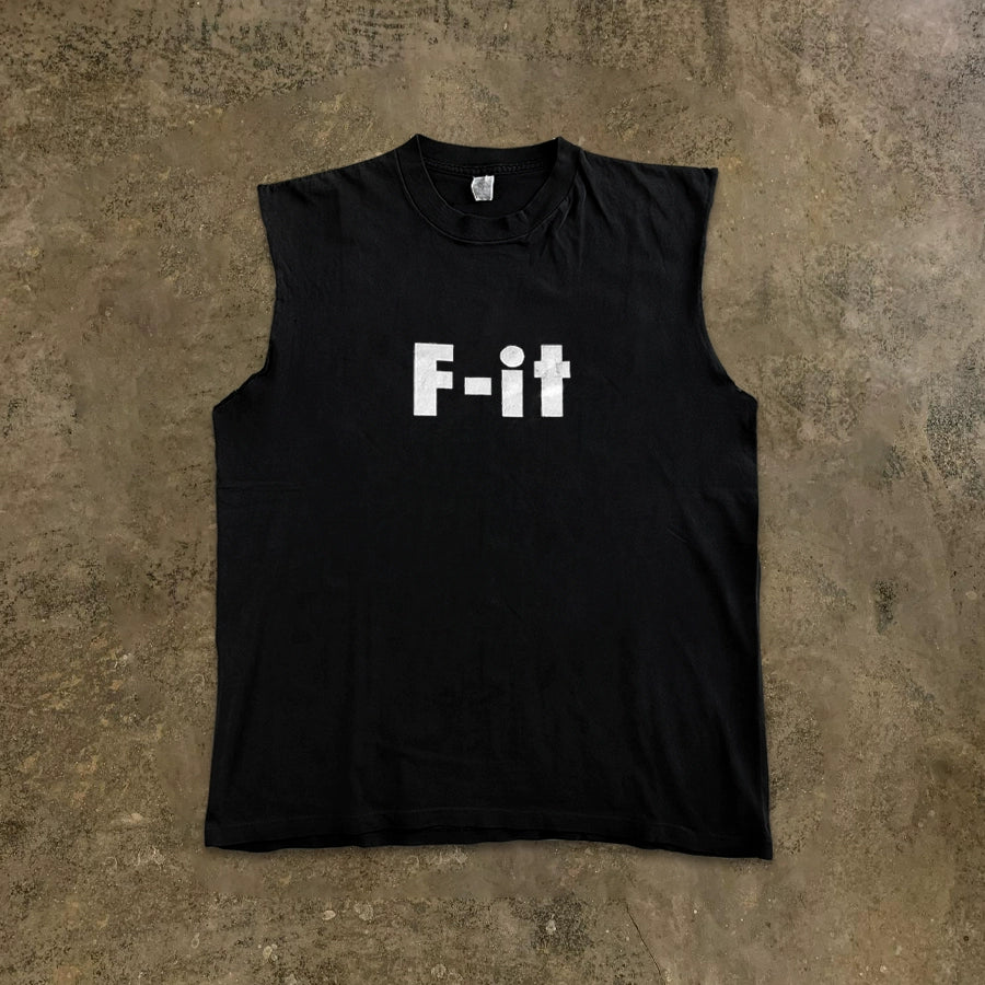 F-IT Minimalist Urban Style Sleeveless Tee