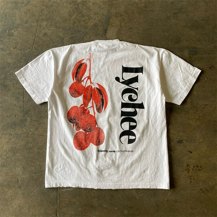 Lychee Design Print Shirt