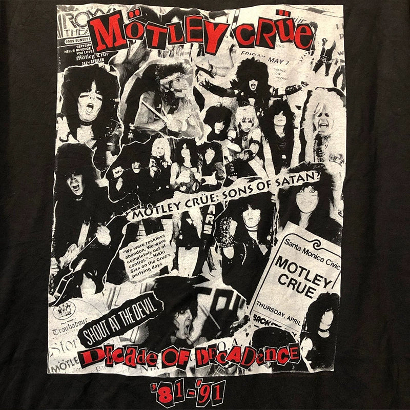 Motley Crue Clown Hip-Hop Graphic Tee